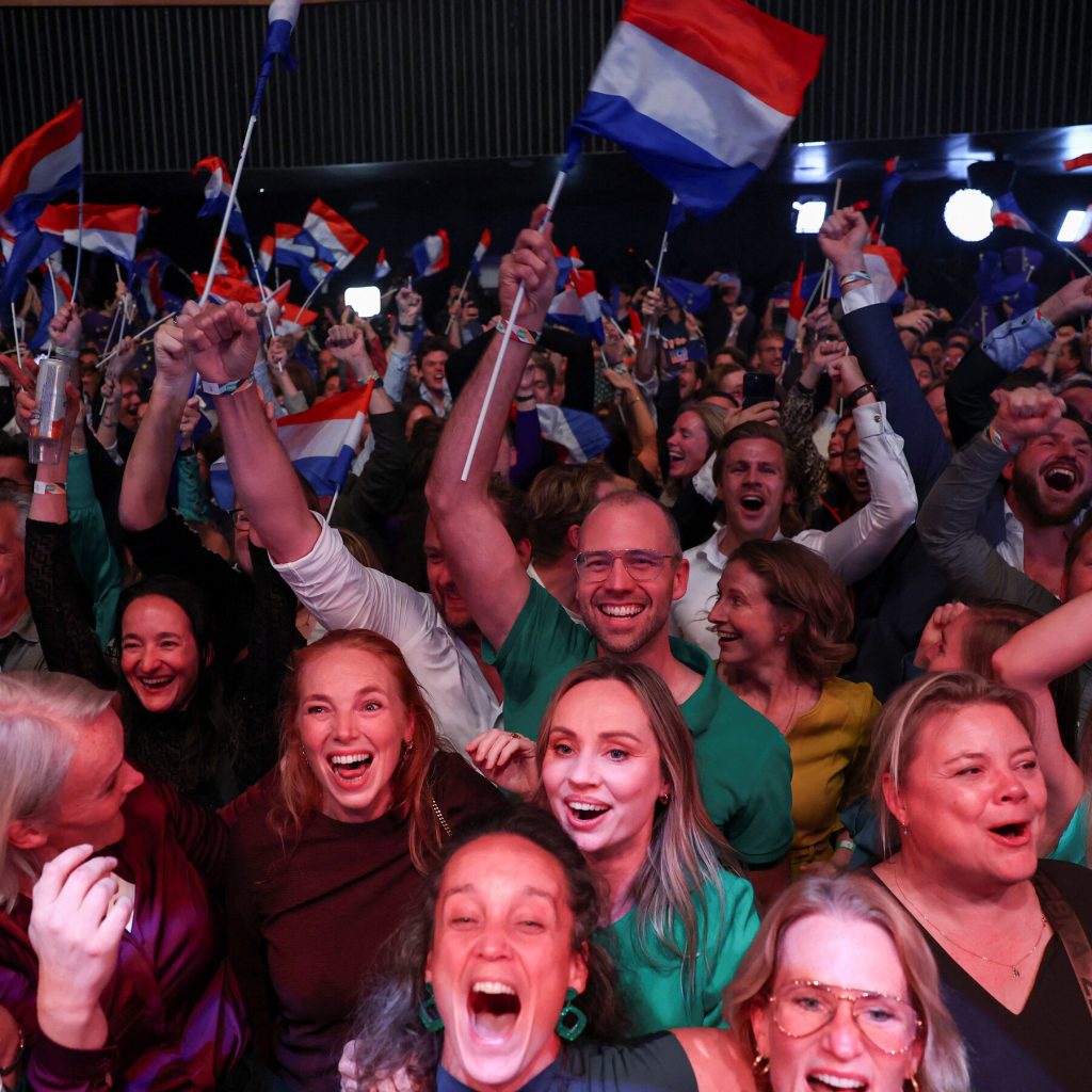 Dutch Election Shift: Center-Left Party Poised to Dominate as Wilders’ Party for Freedom Loses Ground