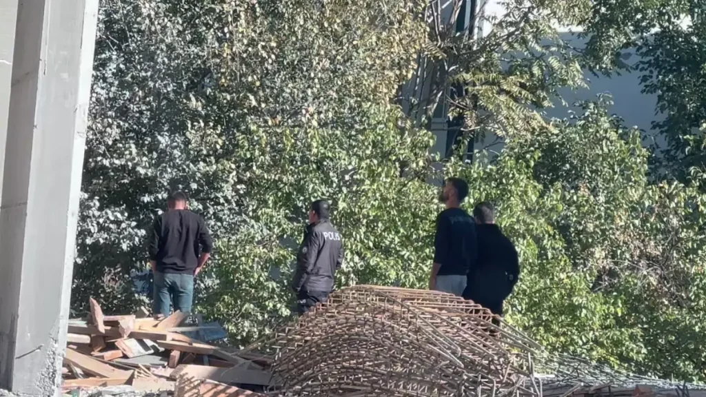 İşçi İnşaatın 5. Katından Düşerek Hayatını Kaybetti
