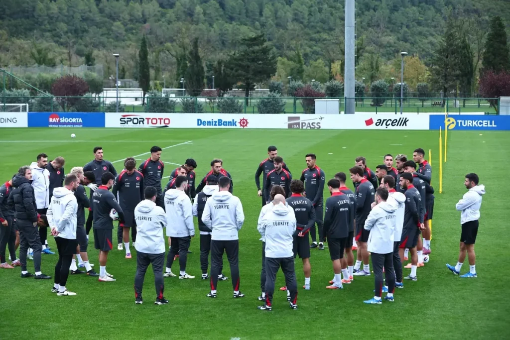 A Milli Futbol Takımı Bulgaristan Maçına Hazırlanıyor