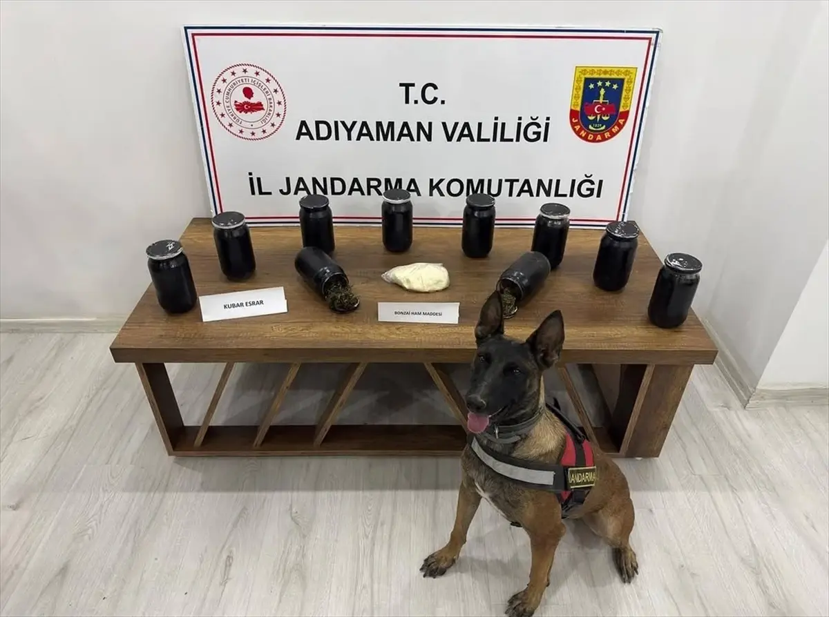 Adıyaman’da Uyuşturucu Operasyonu: 2 Şüpheli Gözaltında