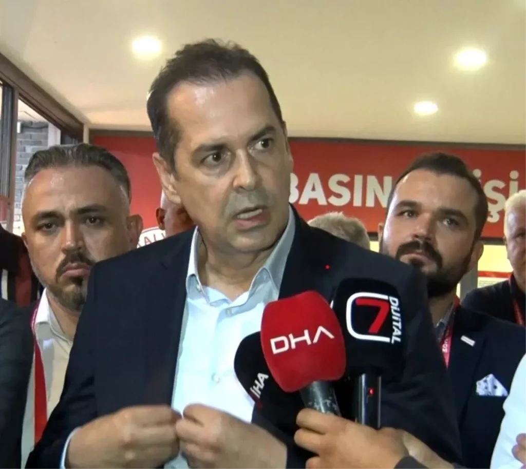 Antalyaspor Başkanı Perçin’den Hakem Tepkisi