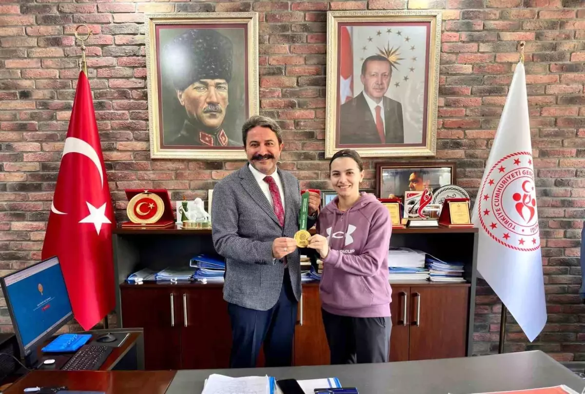 Avrupa Şampiyonu Ertunç, Eskişehir’de Onurlandırıldı