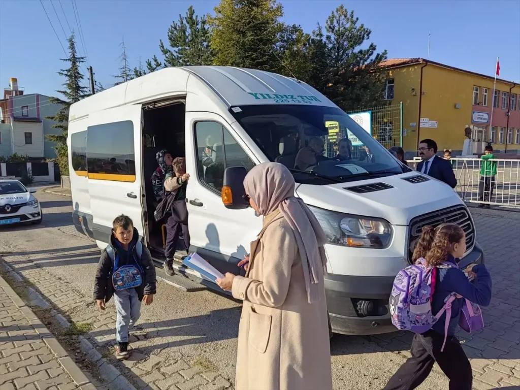 Kırıkkale’de Okul Servisleri Denetimi
