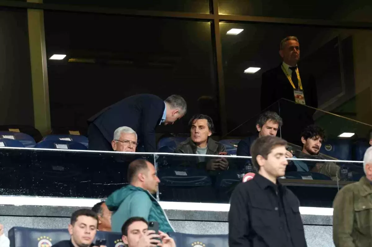 Bakan Bak ve Montella Fenerbahçe-Nice Maçında Bir Arada