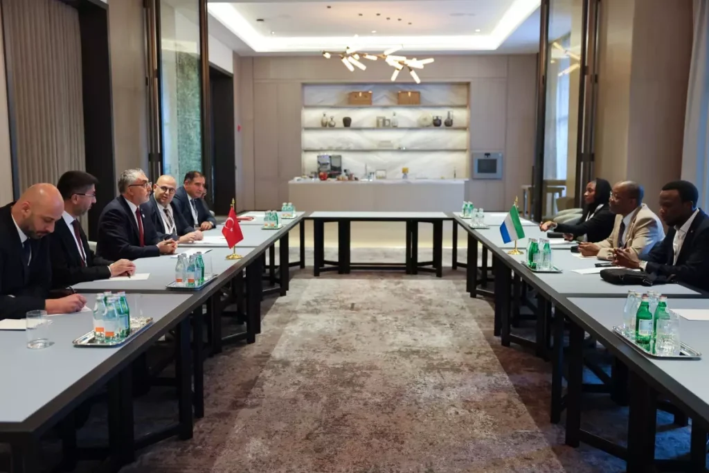 Türkiye ile Sierra Leone Arasında İşbirliği Görüşmesi