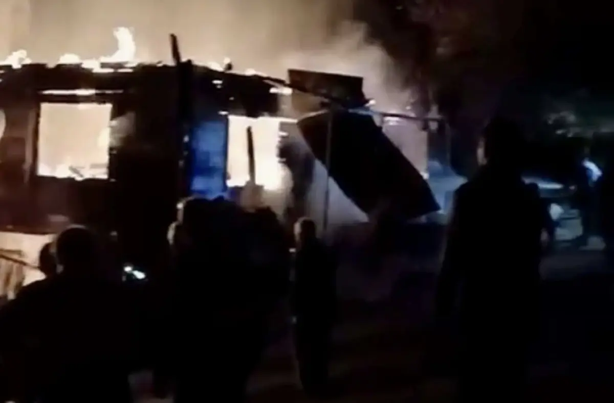 Bartın’da Ahşap Ev Yangında Kül Oldu