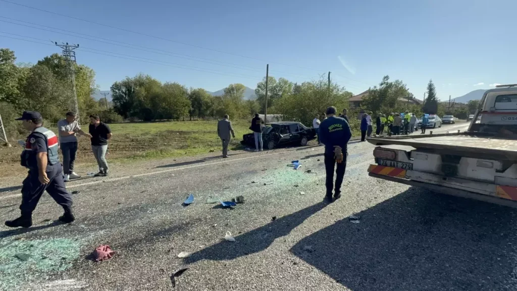 Bartın’da Zincirleme Kaza: 4 Yaralı