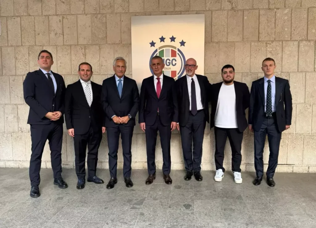 Futbol Federasyonu Başkanları Türkiye-İtalya İşbirliğini Görüştü