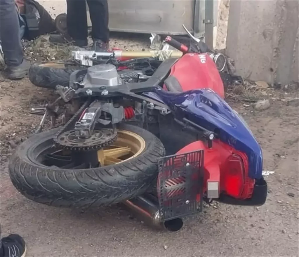 Motosiklet Sürücüsü Ağır Yaralandı