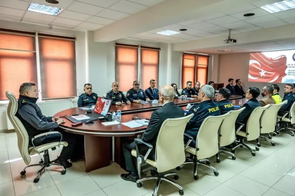 Bilecik Emniyeti Güvenlik Toplantısı Gerçekleştirildi
