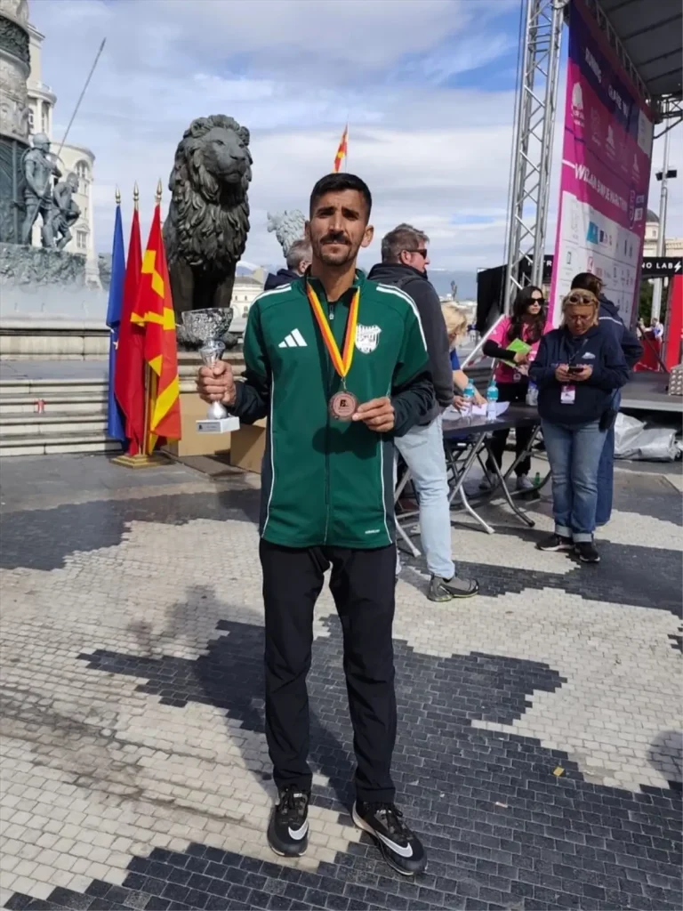 Milli Atlet Yavuz Ağralı Balkan Maratonunda Bronz Kazandı