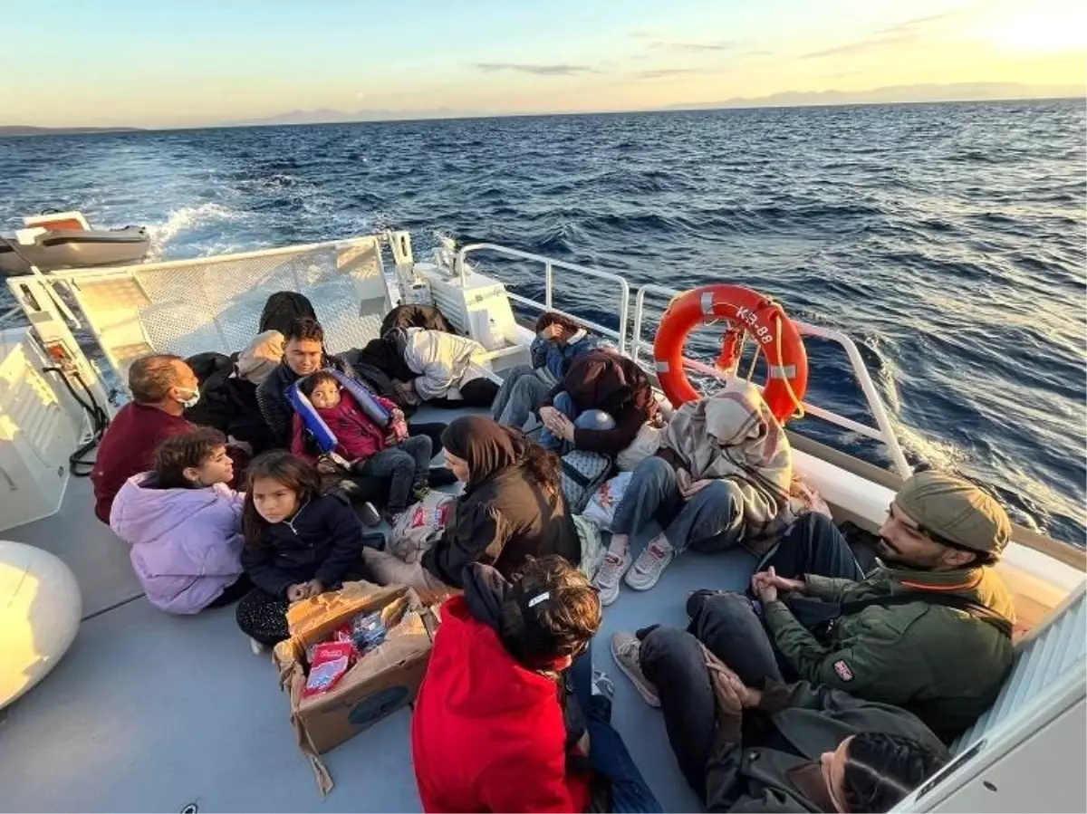 Bodrum’da Düzensiz Göçmen Operasyonu: 24 Yakalandı, 19 Kurtarıldı