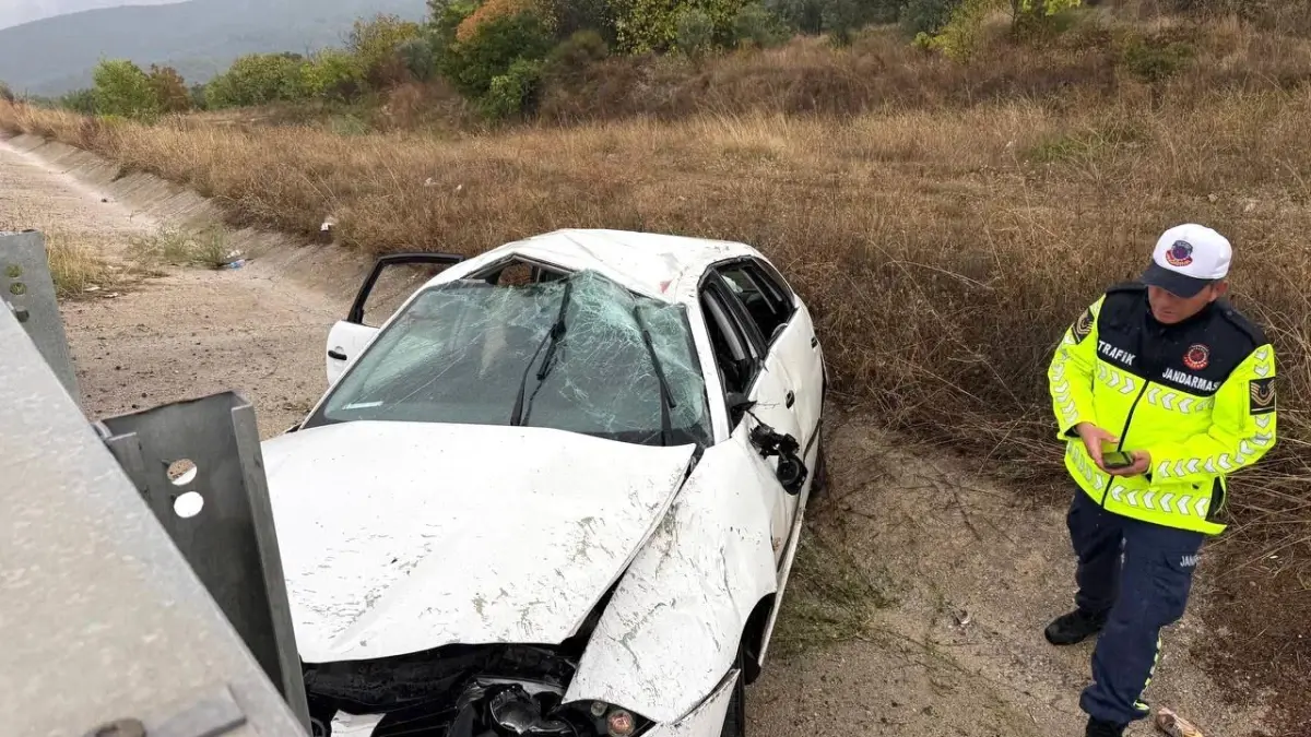 Yoğun Yağışlarda Bursa’da Feci Kaza: 4 Yaralı