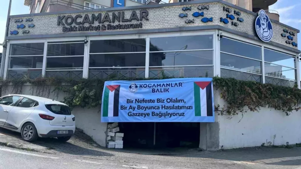 Bursa’da Balıkçı Gaza için 1 Aylık Hasılatı Bağışlıyor