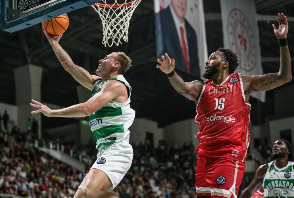 Bursaspor Basketbol, FIBA Şampiyonlar Ligi’nde Cholet Basket’e Mağlup Oldu
