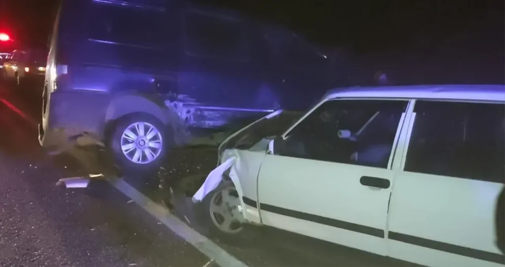 Konya’da Korkunç Kaza: 2 Kişi Yaralandı