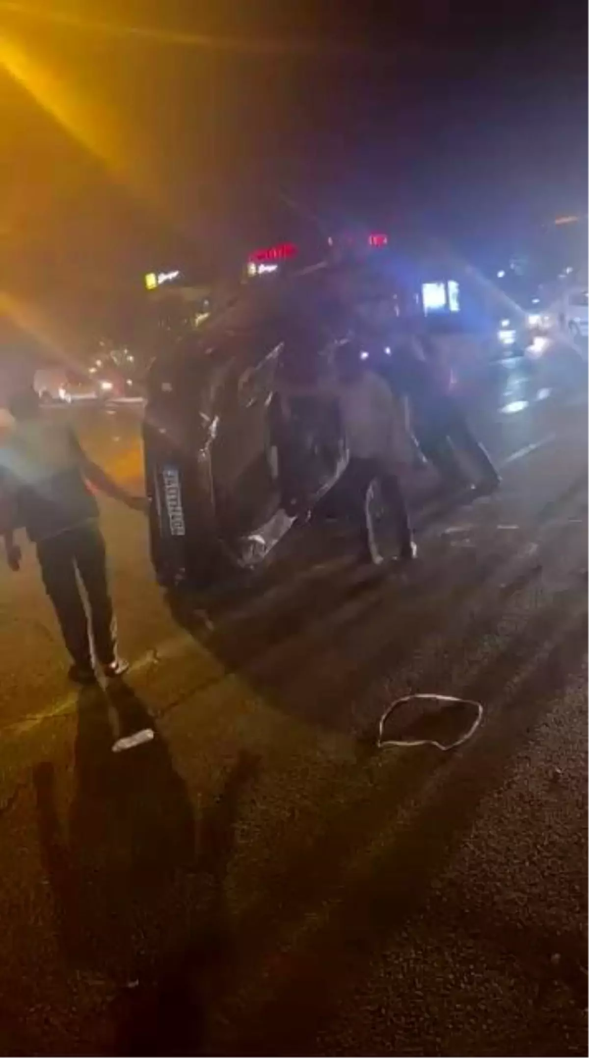 Diyarbakır’da Otomobil Takla Attı: 1 Yaralı