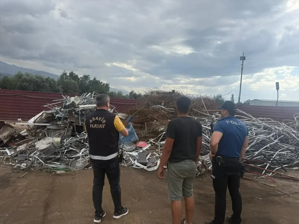Denetimler Sıkılaştı: Dörtyol’da Hurdacılar Mercek Altında