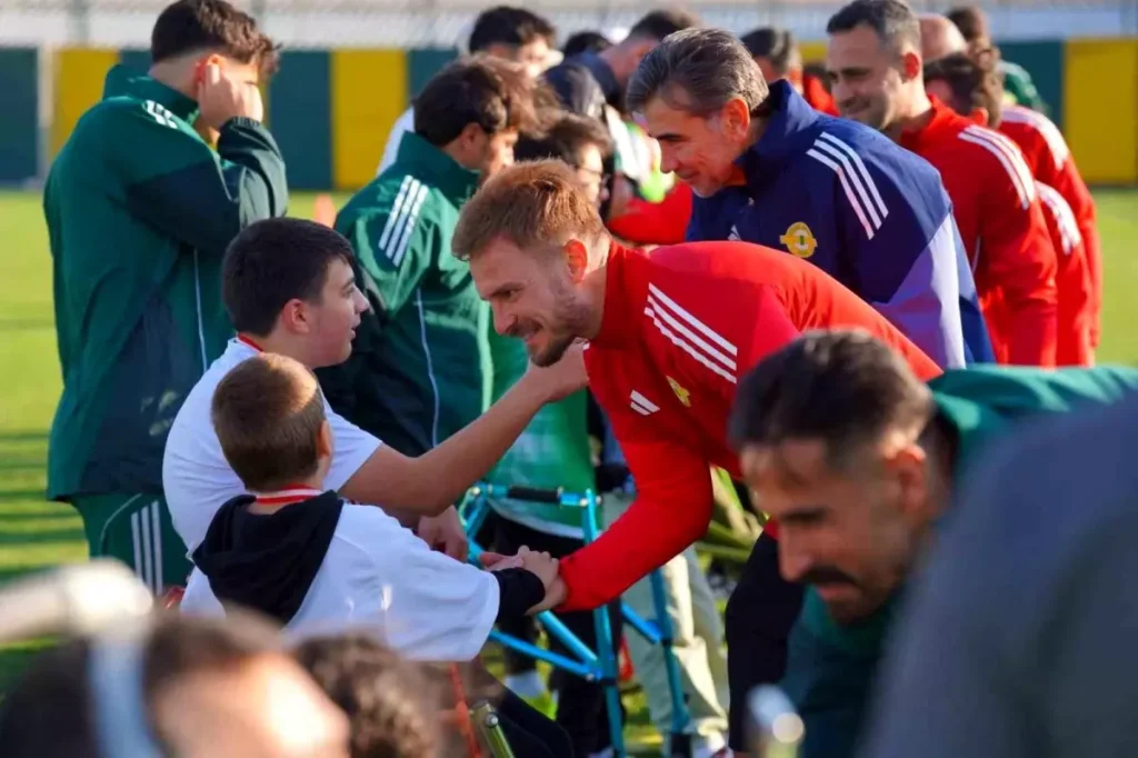 Serebral Palsili Çocuklar Erokspor’la Dostluk Maçı Oynadı