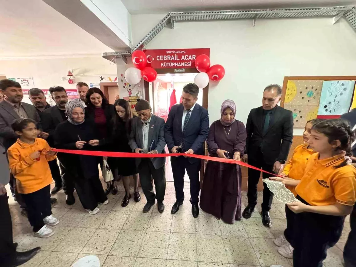 Kahramanlık Anısına Kütüphane Hizmete Açıldı