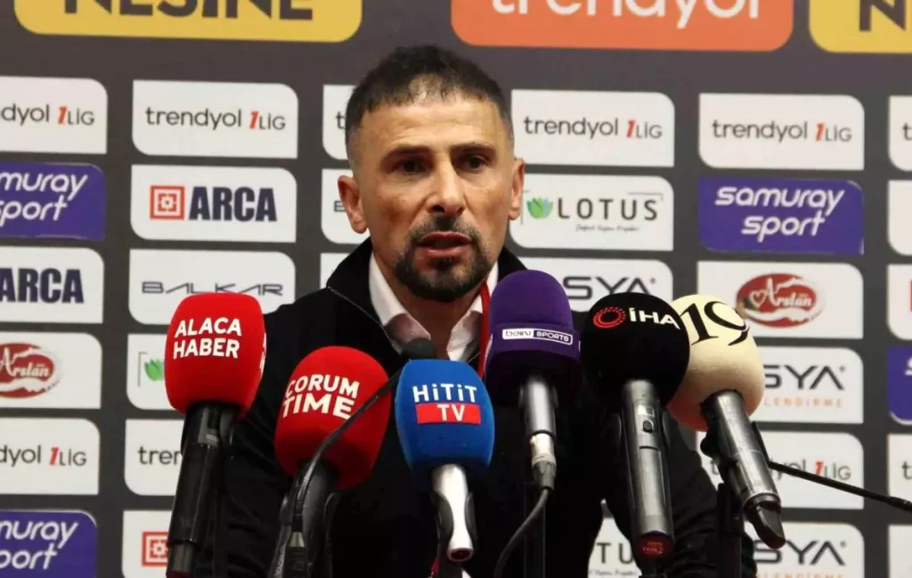 Boluspor Teknik Direktörü Ertuğrul Arslan’dan Çorum FK Maçı Değerlendirmesi