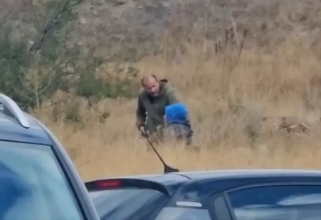 Boş Arazide Eski Eşini Rehin Aldı, Polis İkna Etti