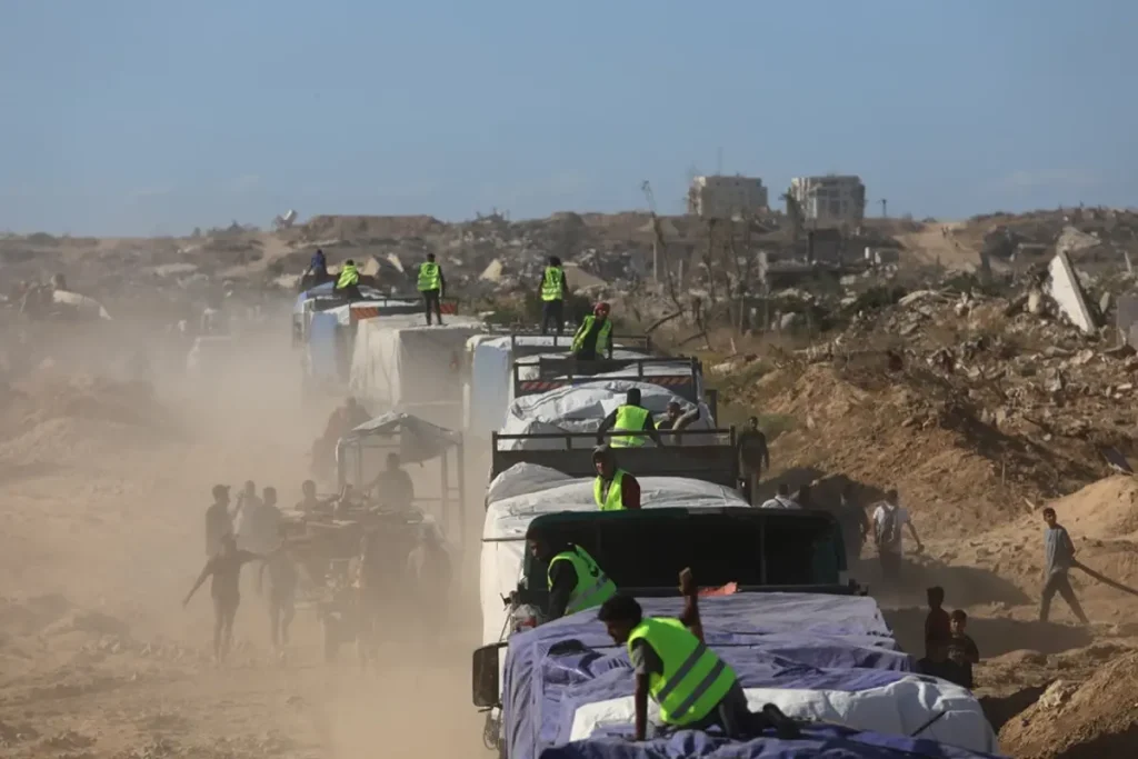 Gazze’de Ateşkes Başladı: Filistinliler Evlerine Dönüyor