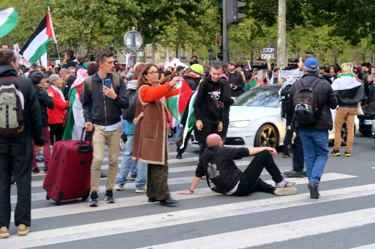 İsrail’in Sumud Filosu Müdahalesi Protesto Edildi