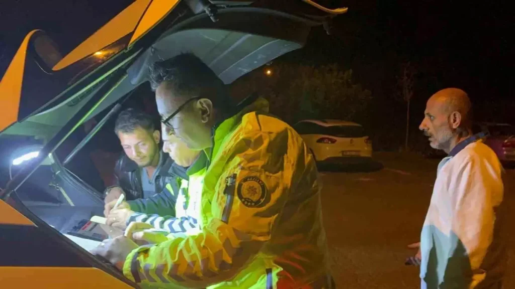 Trafik Denetimi Kaçıran Alkollü Sürücü Yakalandı