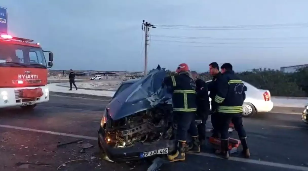 Gaziantep’te 5 Aracın Karıştığı Zincirleme Kaza