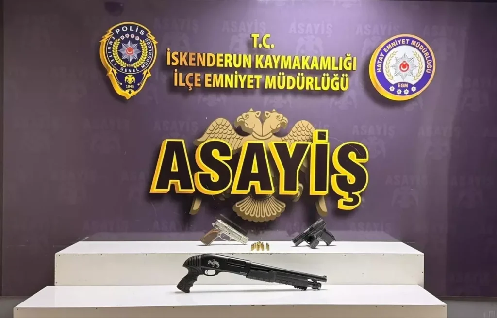 Hatay’da Silahlı Kavga: 5 Tutuklu