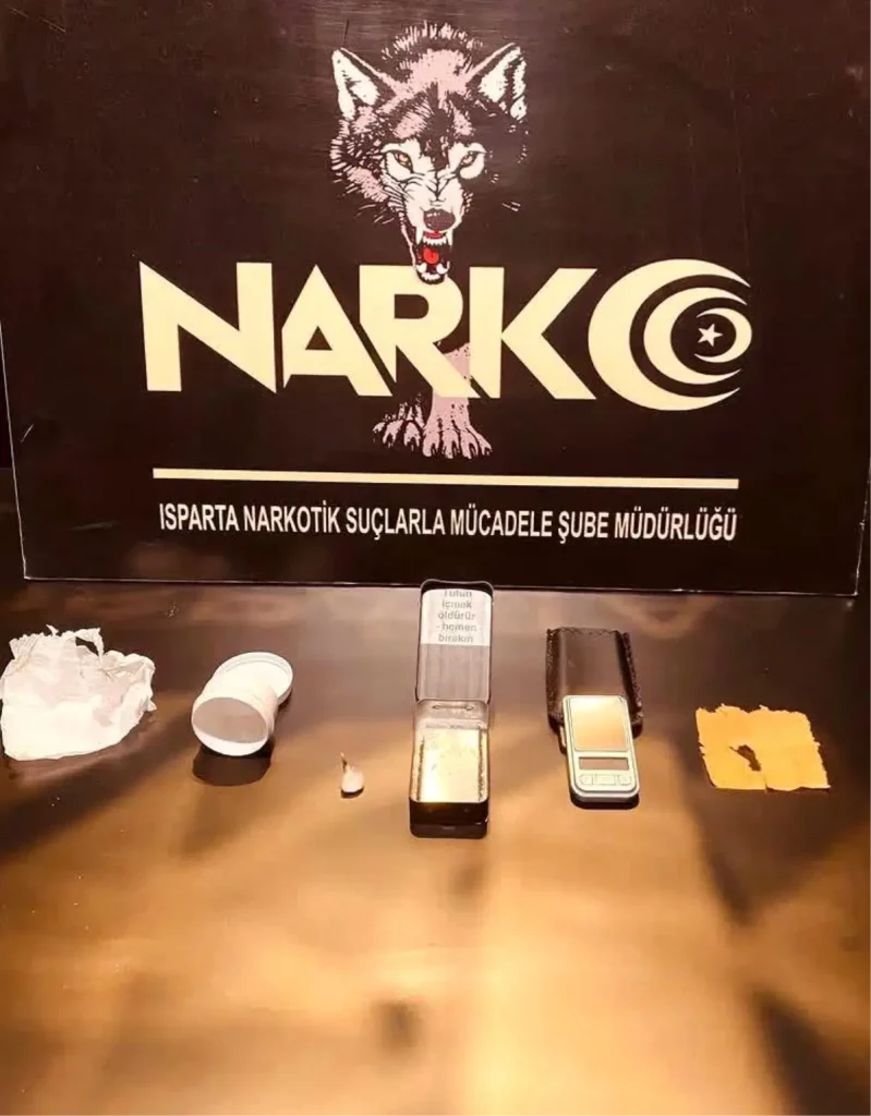 Isparta’da Uyuşturucu Operasyonu: 5 Şüpheli Hakkında İşlem Yapıldı