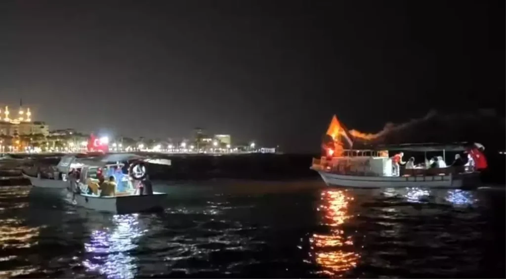 İsrail’in Sumud Filosuna Saldırısı Mersin’de Kınandı