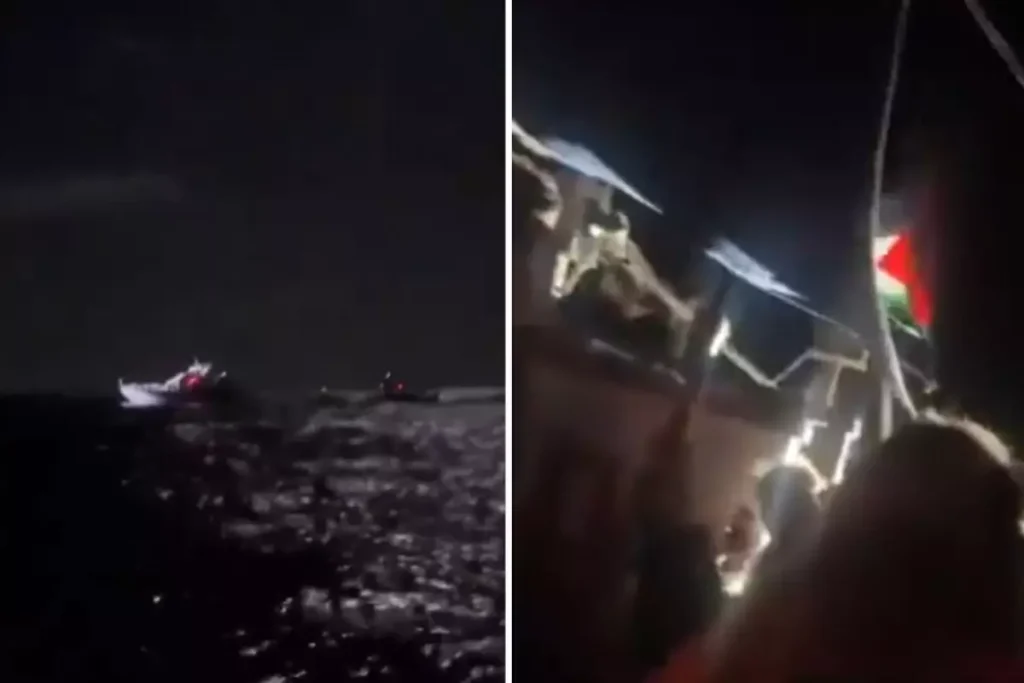 İsrail Askerlerinin Sumud Filosu’na Saldırısı