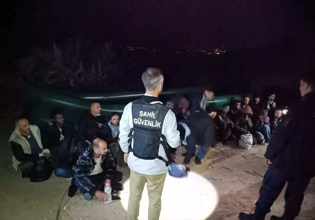 İzmir’de Düzensiz Göçmen Operasyonları