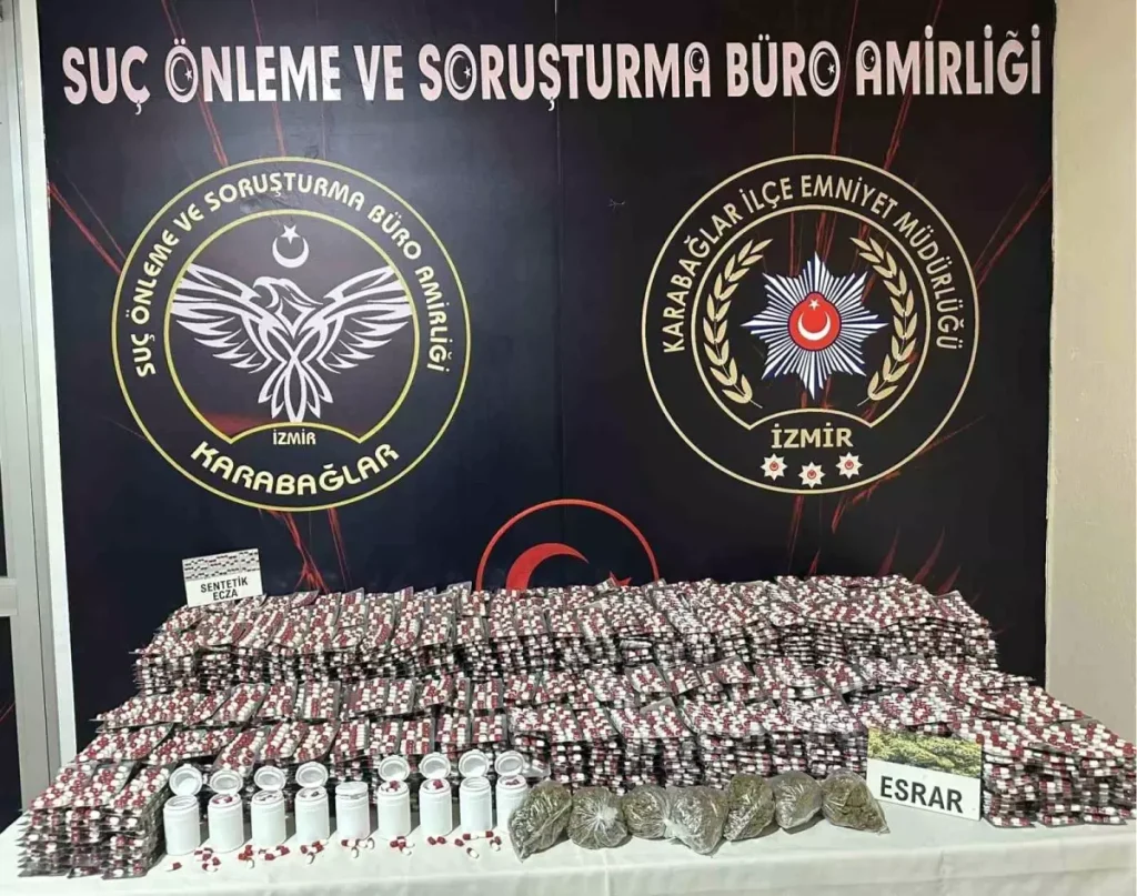 İzmir’de Büyük Uyuşturucu Operasyonu