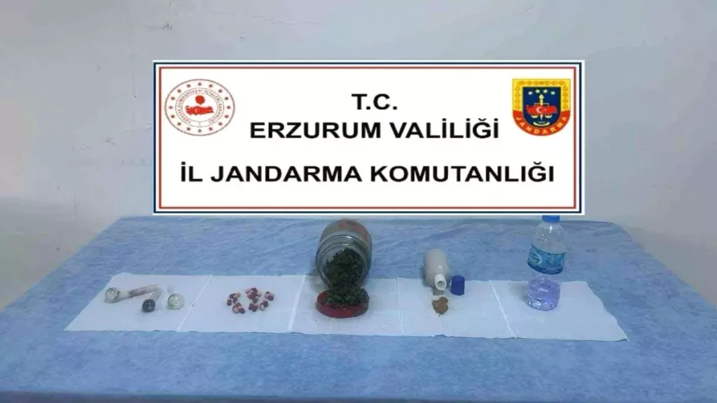 Erzurum’da Jandarma Uyuşturucu Operasyonu: 1 Kişi Tutuklandı