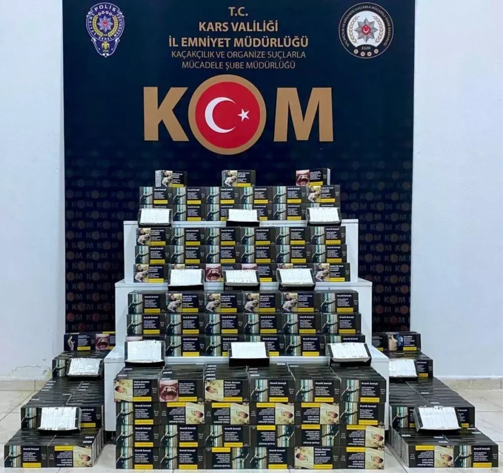 Kaçakçılık Operasyonu: 100 Bin Makaron Ele Geçirildi