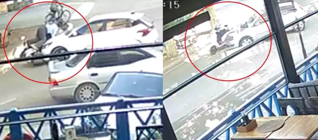 Adana’da Motosikletliye İkinci Kez Araba Çaptı