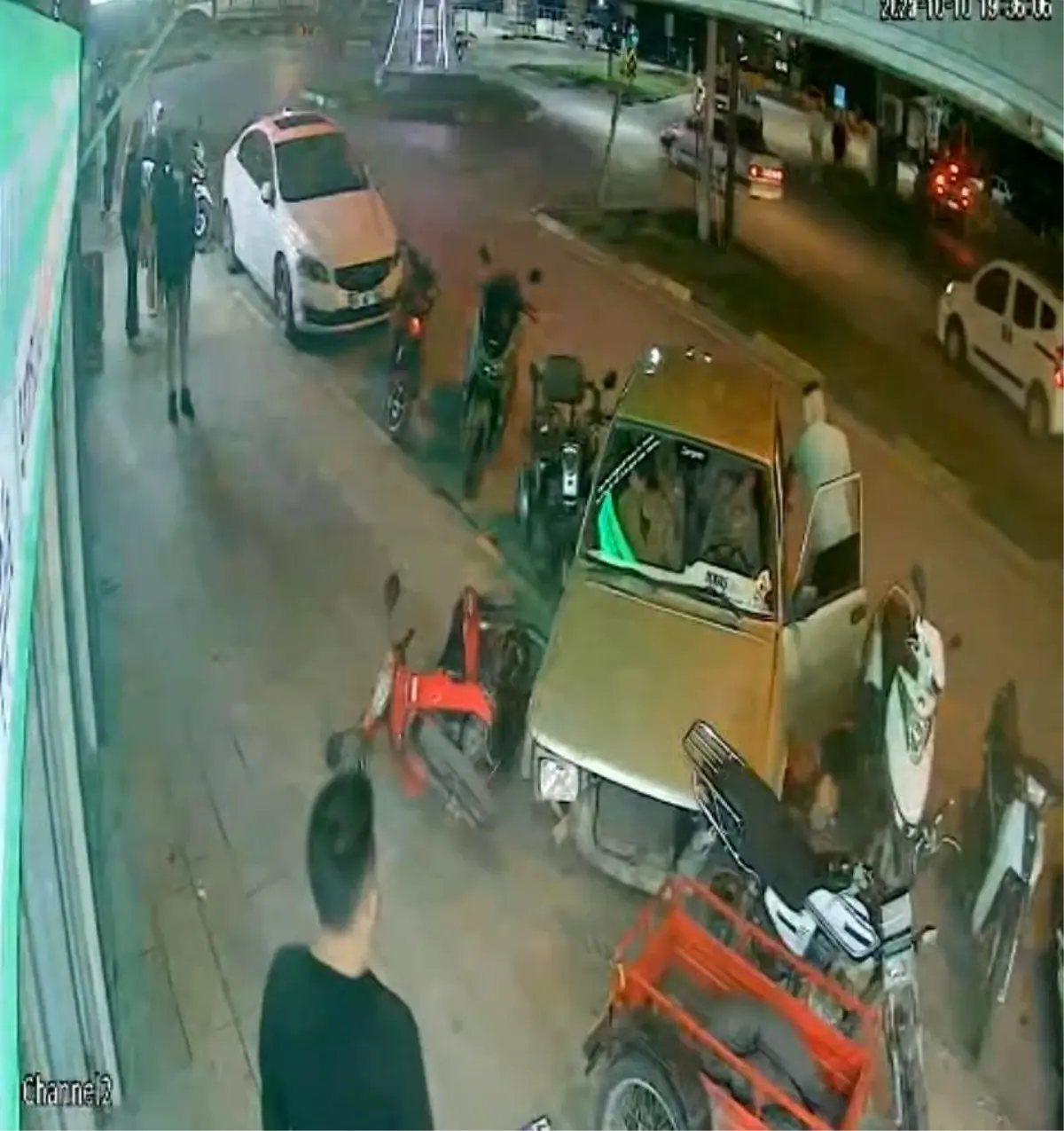 Drift Kazası: Sürücü ve Yolcular Araçlarını Terk Edip Kaçtı