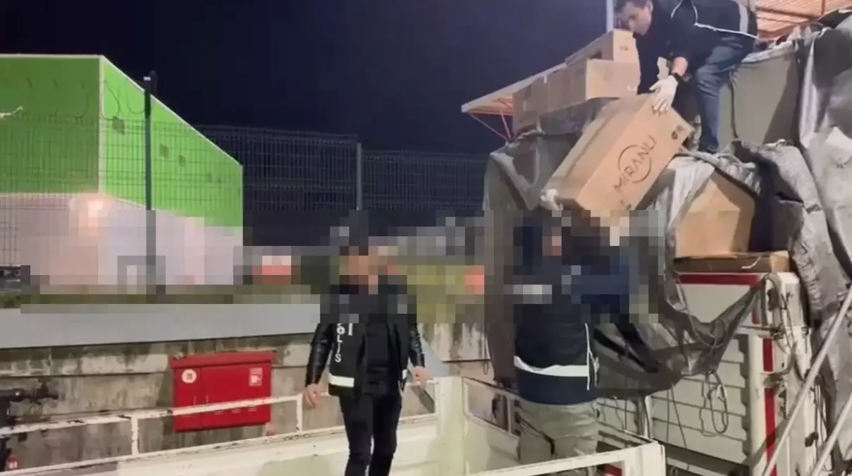 Kocaeli’de Rekor Kaçak Sigara Operasyonu