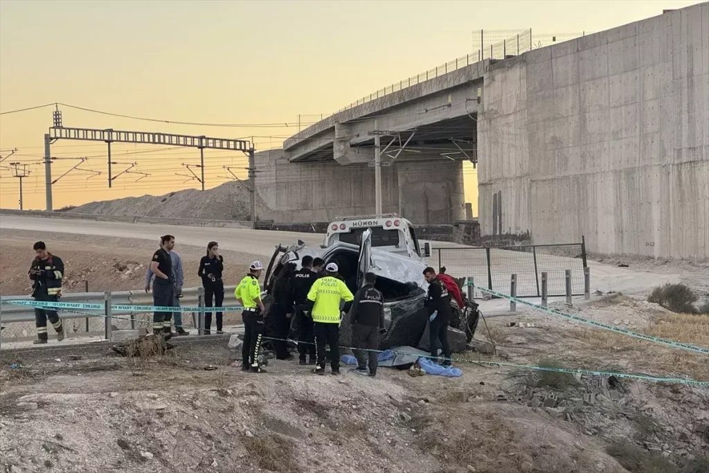 Trafik Kazası: 1 Ölü, 1 Yaralı