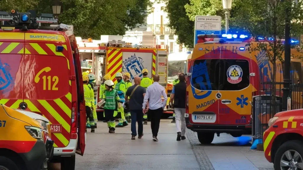 Madrid’de Restorasyon Sırasında Binanın Çökmesiyle 4 Kişi Hayatını Kaybetti