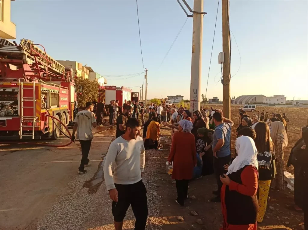 Mardin’de Binada Yangın: 1 Çocuk Hayatını Kaybetti