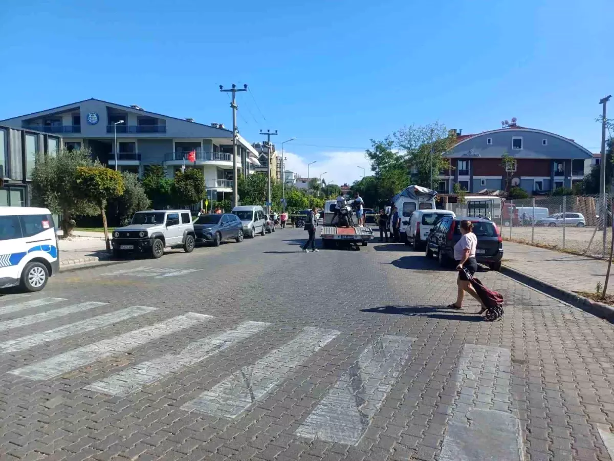 Marmaris’te Motosikletli Saldırı: 1 Yaralı