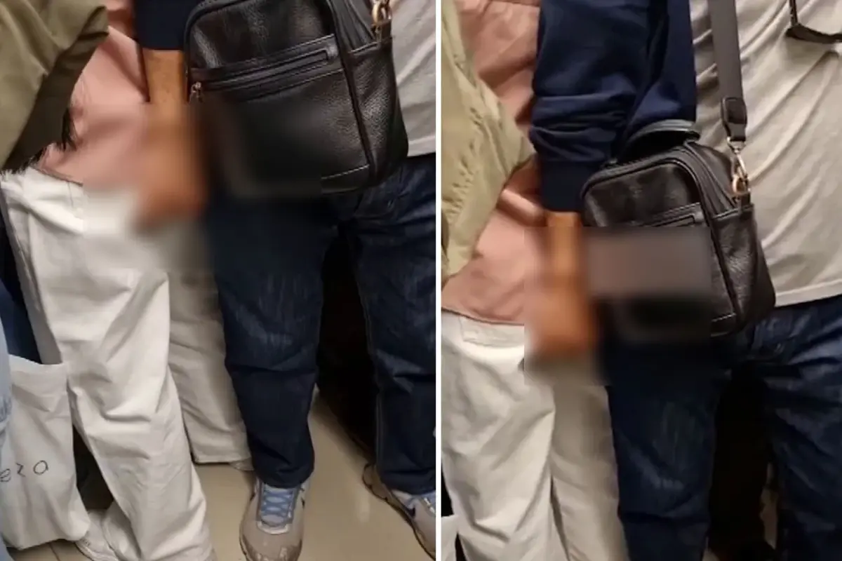 Metroda Genç Kadına Taciz Skandalı