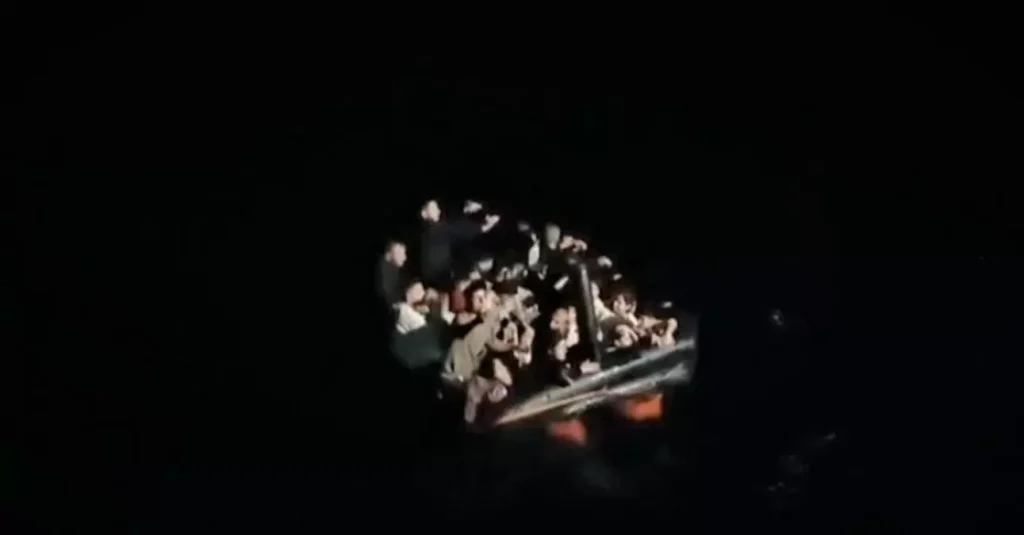 Marmaris Açıklarında 46 Düzensiz Göçmen Kurtarıldı