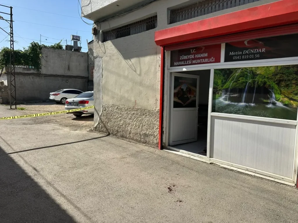 Muhtar Makamında Silahlı Saldırıya Uğradı