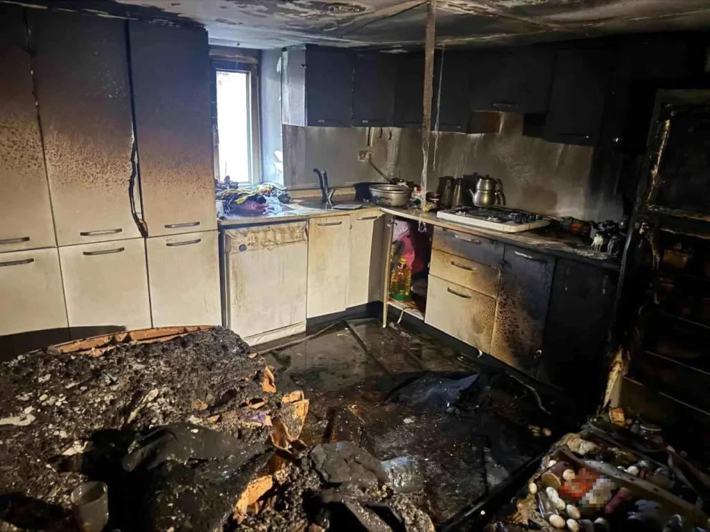 Yangın Kontrol Altına Alındı: Bolu’da Mutfak Alevler aldı