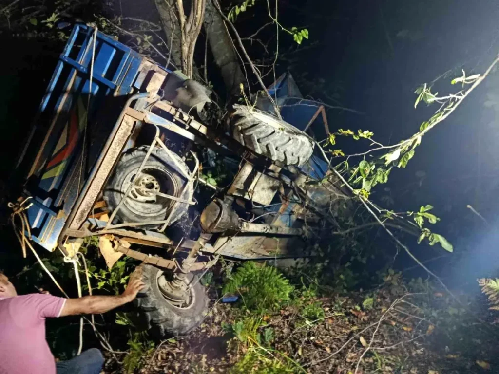 Tarımsal İş Kazası: Ünye’de Patpat Uçuruma Yuvarlandı